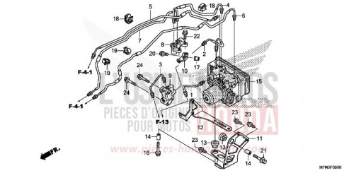 MODULATEUR ABS CB1000RAE de 2014